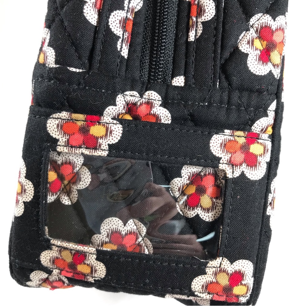 Vera Bradley Pirouette Black Red Lunch Bunch Bag Tote - Picture 6 of 8